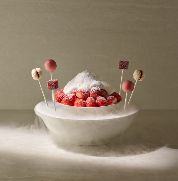 프리미엄 딸기 빙수