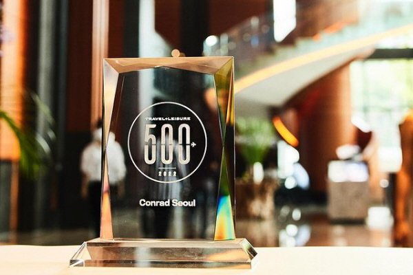 월드 베스트 호텔 500에 아시아 지역 부문 선정.